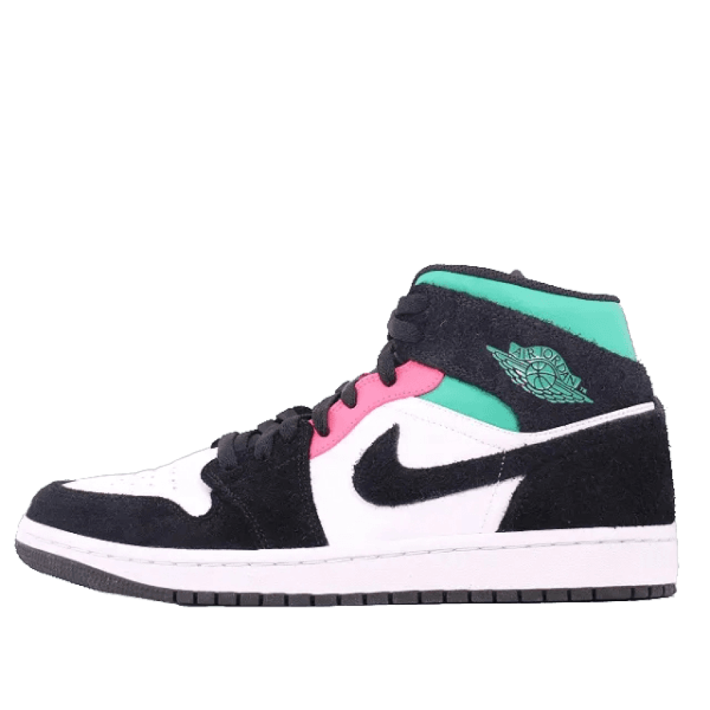 Air Jordan 1 Mid SE South Beach Black By Youbetterfly